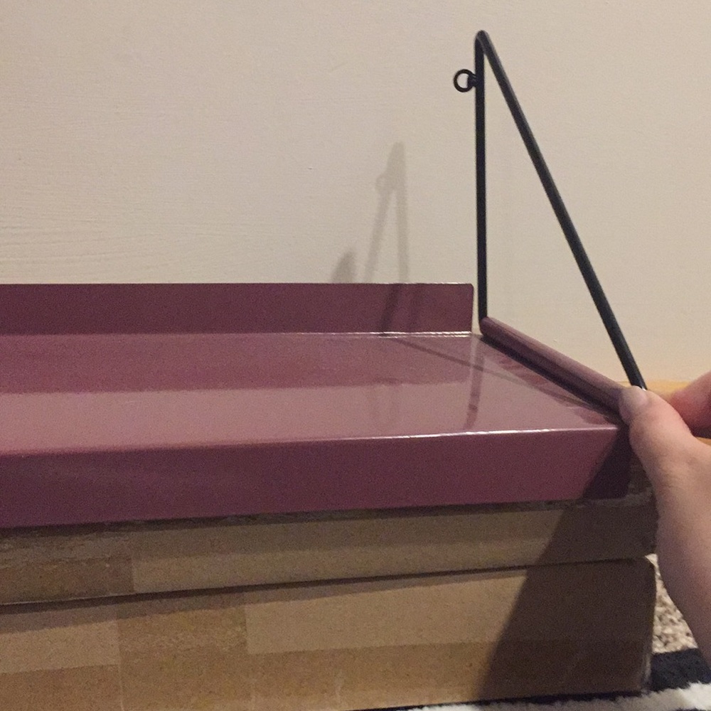 Purple Metal Shelf - Picture 6 of 6